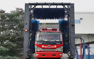 大型通道式巴士洗車機　通道式洗車方式　廣泛應用于各全國各大城市公交系統等